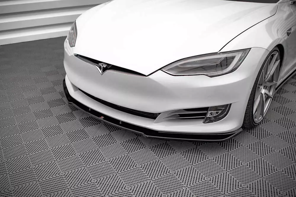 Front Splitter V.1 Tesla Model S Facelift - Image 3