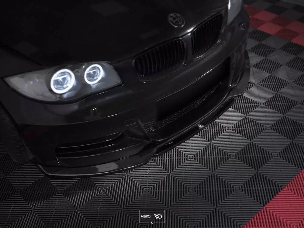 Front Splitter V.1 For Bmw 1 E82 Facelift M-pack