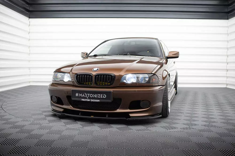Front Splitter V.1 For Bmw 3 E46 Mpack Coupe