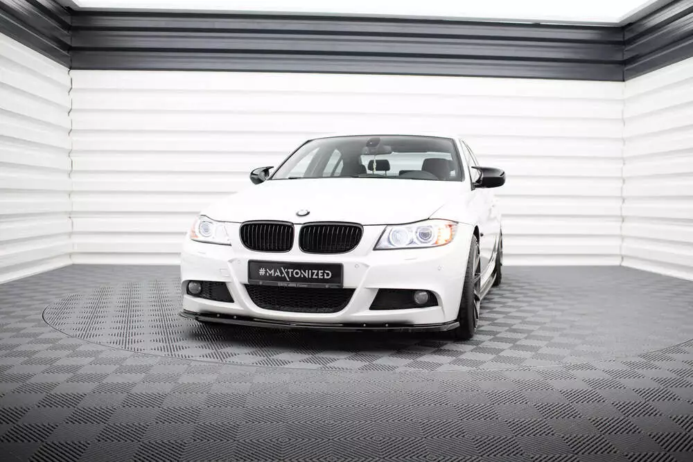 Front Splitter V.1 For Bmw 3 Sedan / Touring M-pack E90 / E91 Facelift
