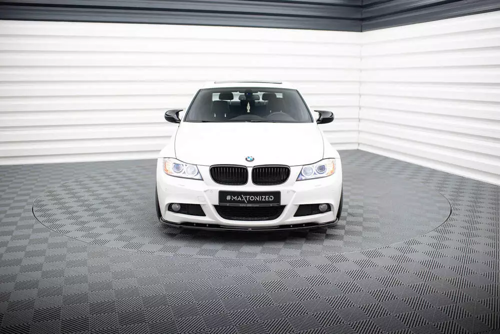 Front Splitter V.1 For Bmw 3 Sedan / Touring M-pack E90 / E91 Facelift - Image 2