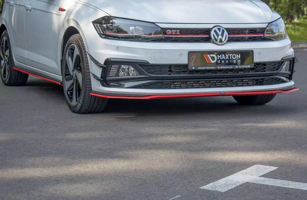 Front Splitter V.2 Volkswagen Polo Gti / R-line Mk6
