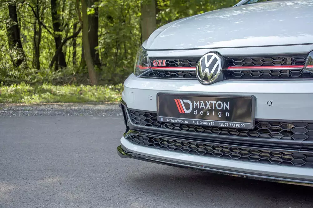 Front Splitter V.2 Volkswagen Polo Gti / R-line Mk6 - Image 5