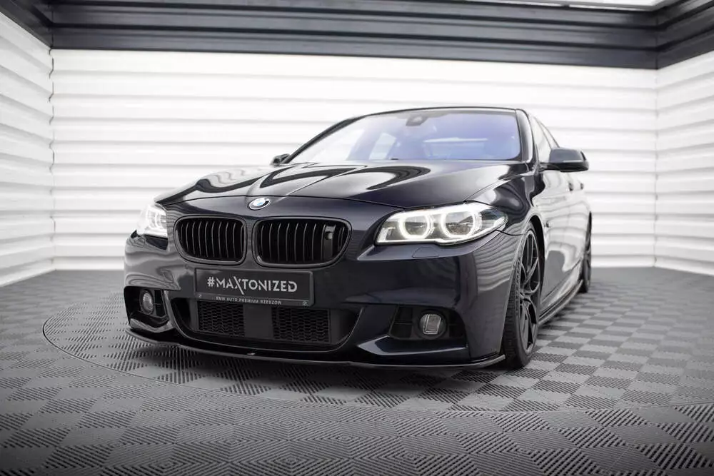 Front Splitter V.2 For Bmw 5 F10/f11 Mpack