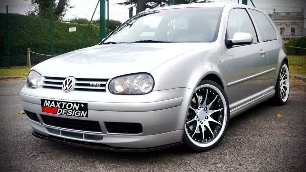 Front Splitter Vw Golf Iv (For 25th Front Bumper Spoiler)