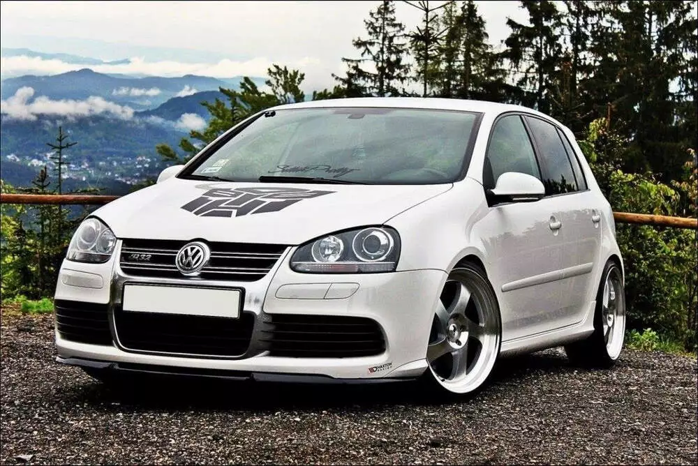 Front Splitter Vw Golf V R32 Cupra