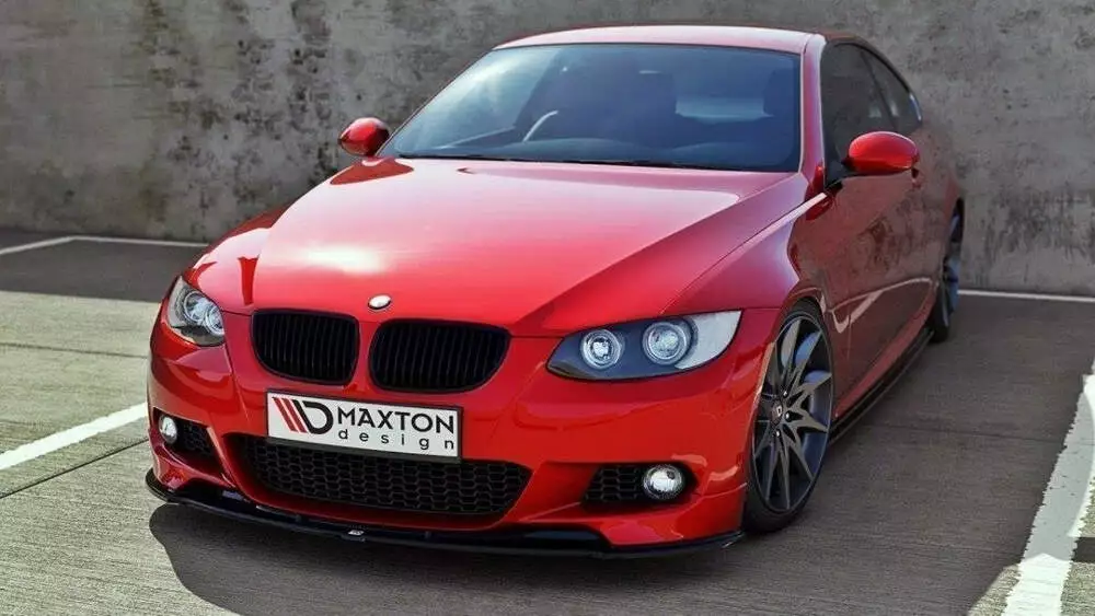 Front Splitter For Bmw 3 E92 Mpack (Preface Model Fits M Performance Splitters)