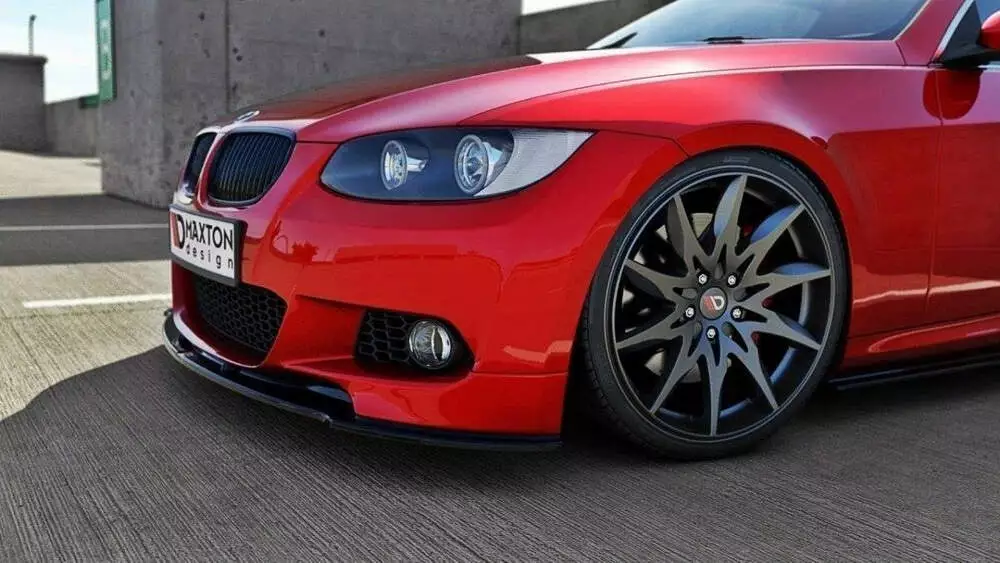 Front Splitter For Bmw 3 E92 Mpack (Preface Model Fits M Performance Splitters) - Image 3