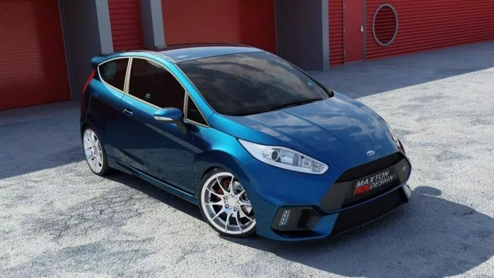 Front Bumper (Focus Rs Look) Ford Fiesta Mk7 Fl - Image 2