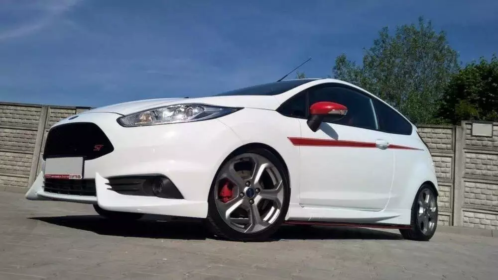 Front Bumper Spoiler Ford Fiesta St Mk7 Fl
