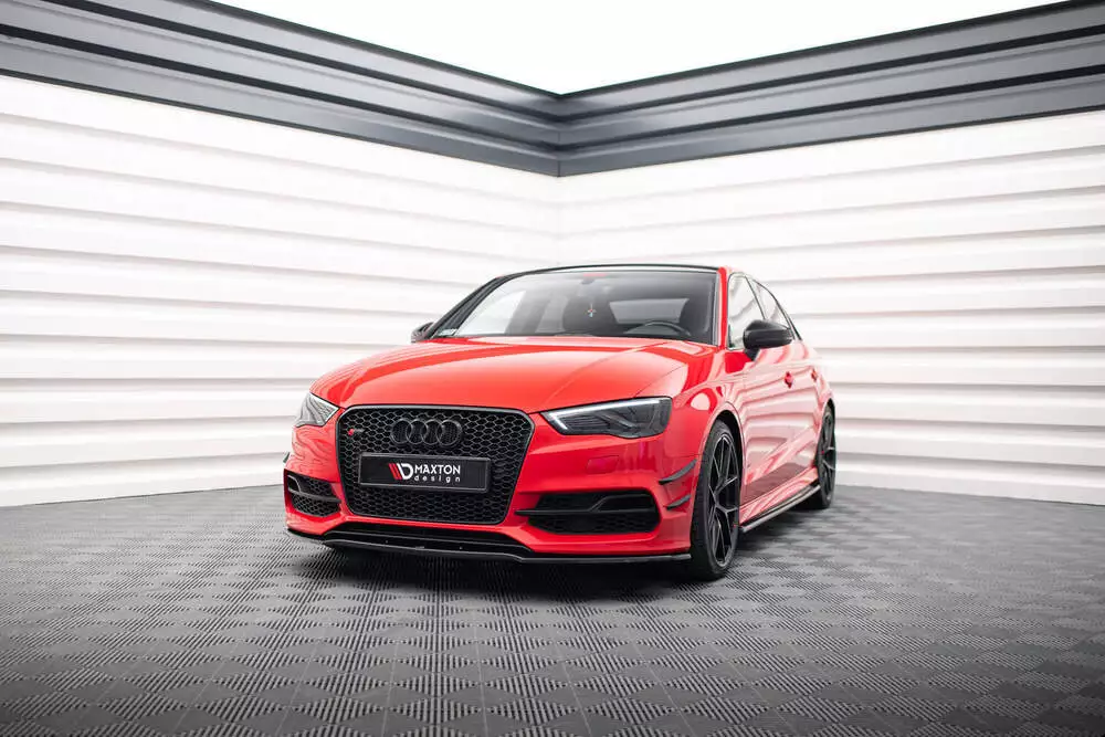 Front Bumper Wings (Canards) Audi S3 / A3 S-line 8v Sedan / Cabrio - Image 3