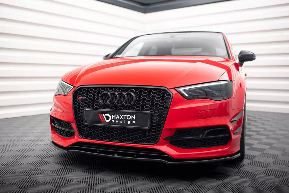 Front Bumper Wings (Canards) Audi S3 / A3 S-line 8v Sedan / Cabrio - Image 4