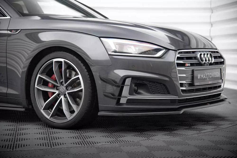 Front Bumper Wings (Canards) Audi S5 / A5 S-line Coupe / Sportback F5 - Image 2