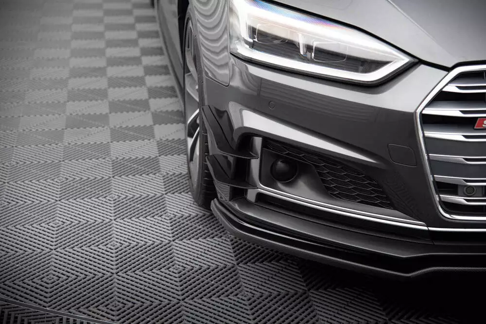 Front Bumper Wings (Canards) Audi S5 / A5 S-line Coupe / Sportback F5 - Image 3