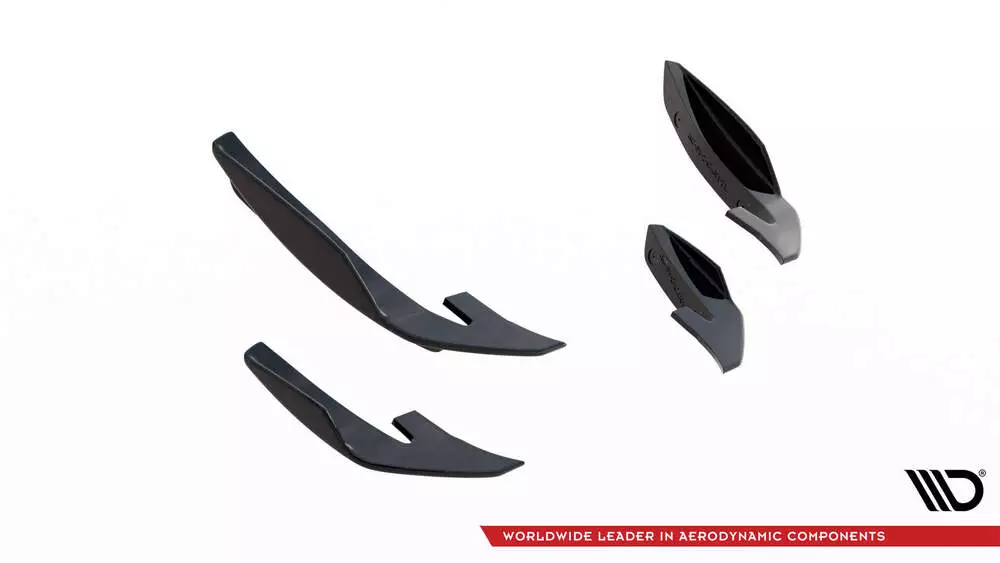 Front Bumper Wings (Canards) Audi S5 / A5 S-line Coupe / Sportback F5 - Image 5