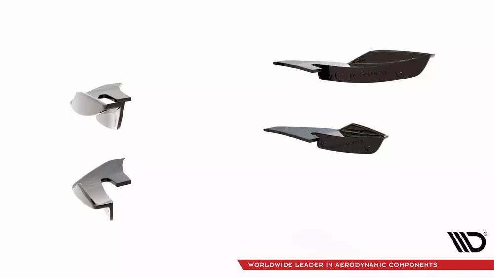 Front Bumper Wings (Canards) Audi S5 / A5 S-line Coupe / Sportback F5 - Image 6