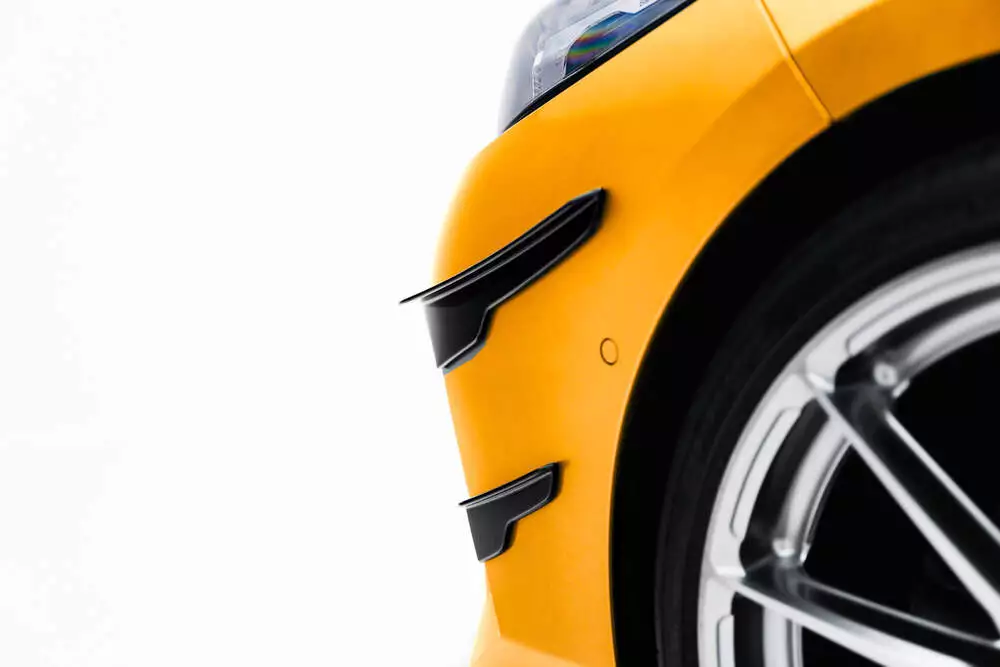 Front Bumper Wings (Canards) Bmw 1 M-pack F70 - Image 3