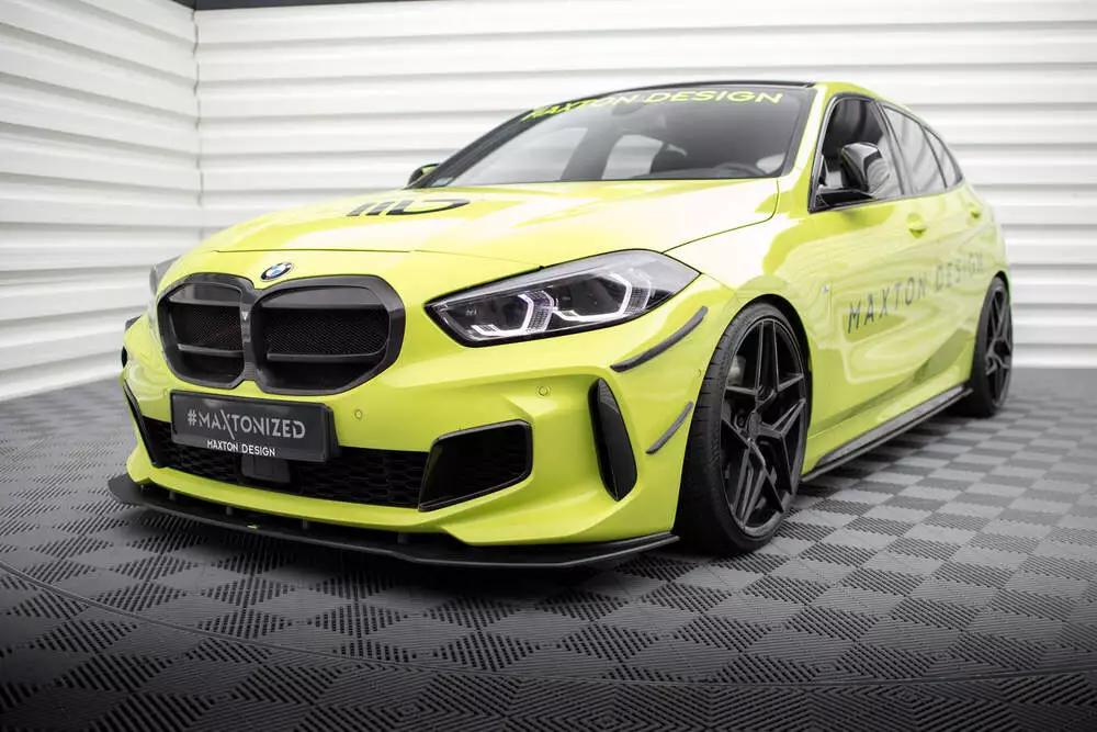 Front Bumper Wings (Canards) Bmw 1 M-pack / M135i / 128ti F40