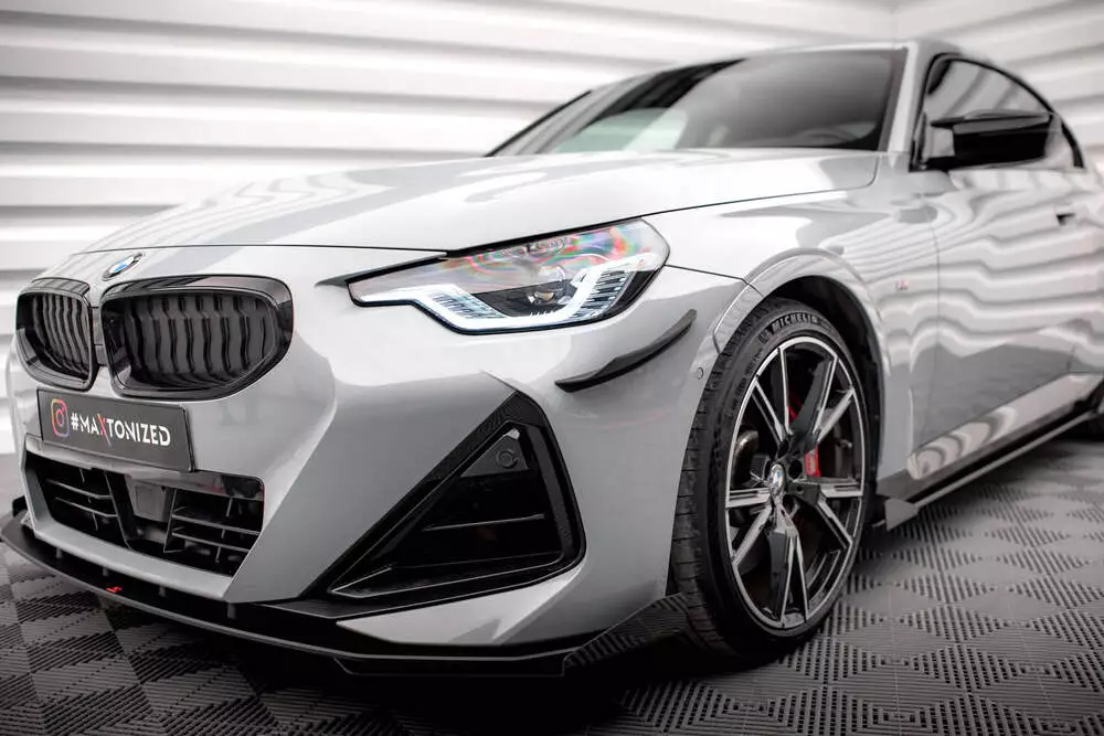 Front Bumper Wings (Canards) Bmw 2 Coupe M-pack / M240i G42