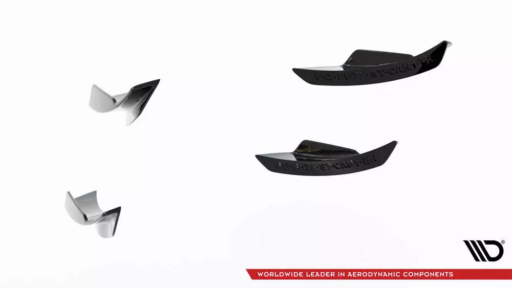 Front Bumper Wings (Canards) Ford Fiesta 7 St Facelift - Image 6