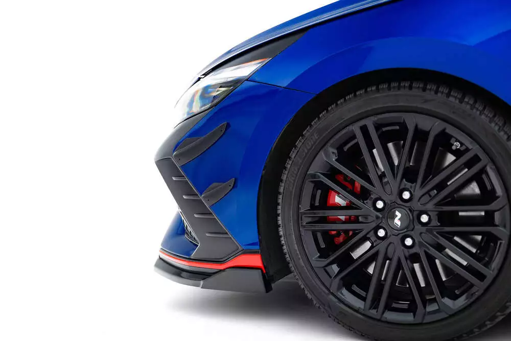 Front Bumper Wings (Canards) Hyundai Elantra N Mk7 - Image 2
