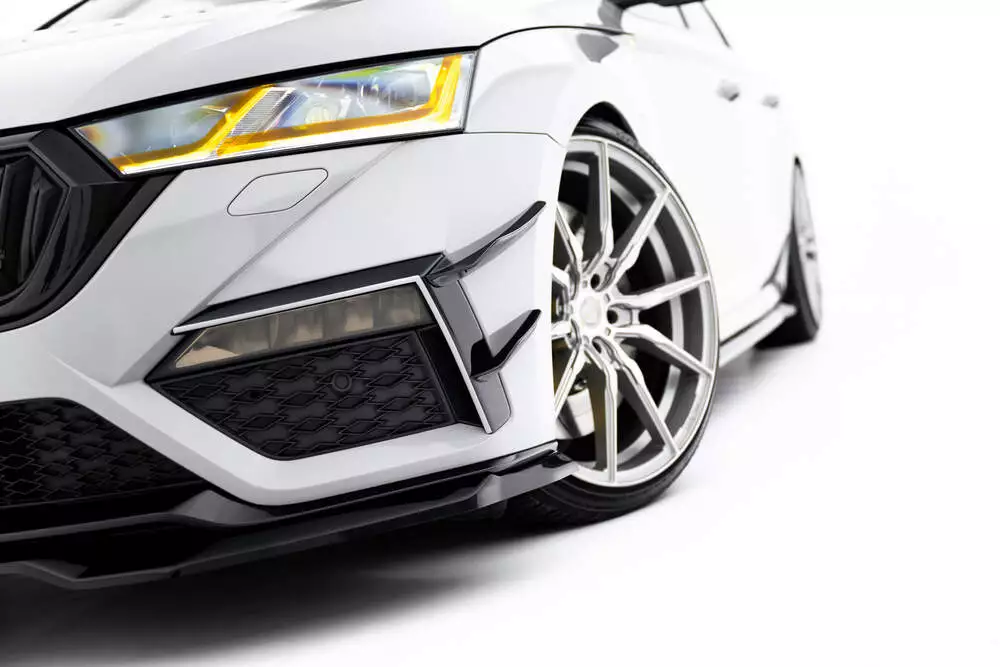 Front Bumper Wings (Canards) Skoda Octavia Rs Mk4