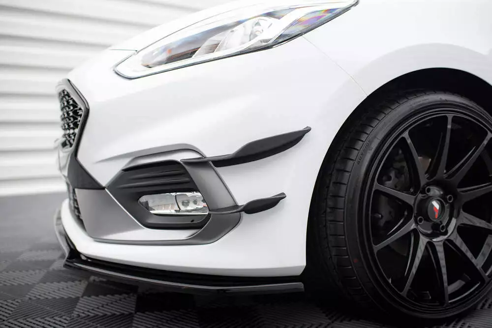 Front Bumper Wings (Canards) V.2 Ford Fiesta Mk8 St / St-line - Image 2