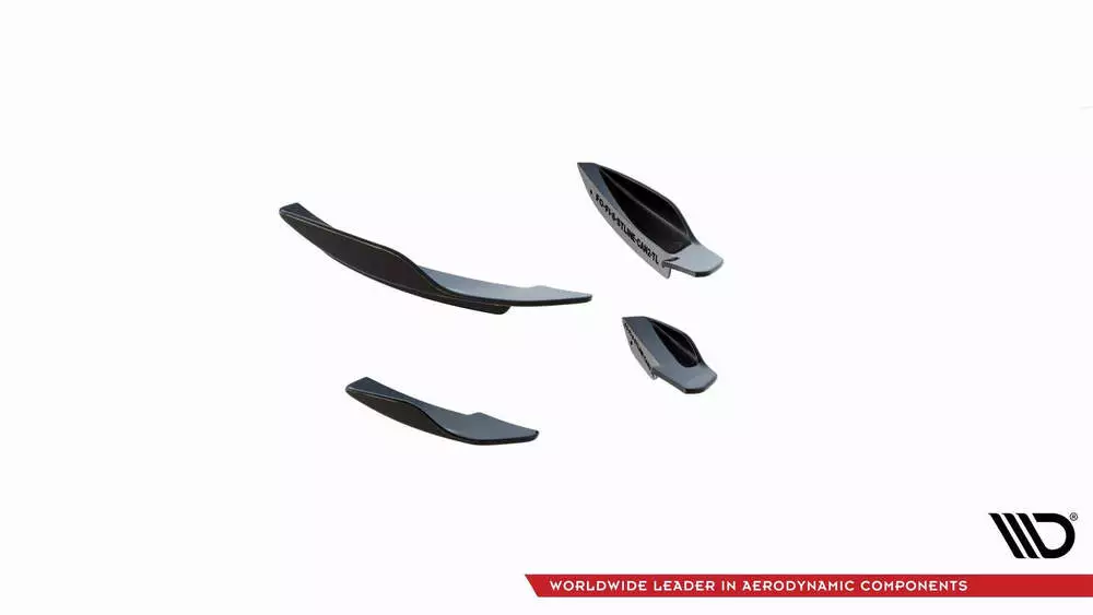 Front Bumper Wings (Canards) V.2 Ford Fiesta Mk8 St / St-line - Image 4