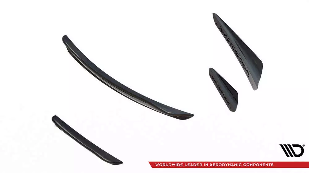 Front Bumper Wings (Canards) V.3 Ford Fiesta Mk8 St / St-line - Image 5
