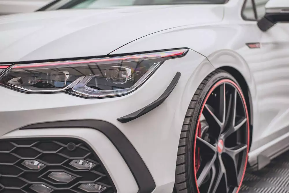 Front Bumper Wings (Canards) Volkswagen Golf Gti Mk8