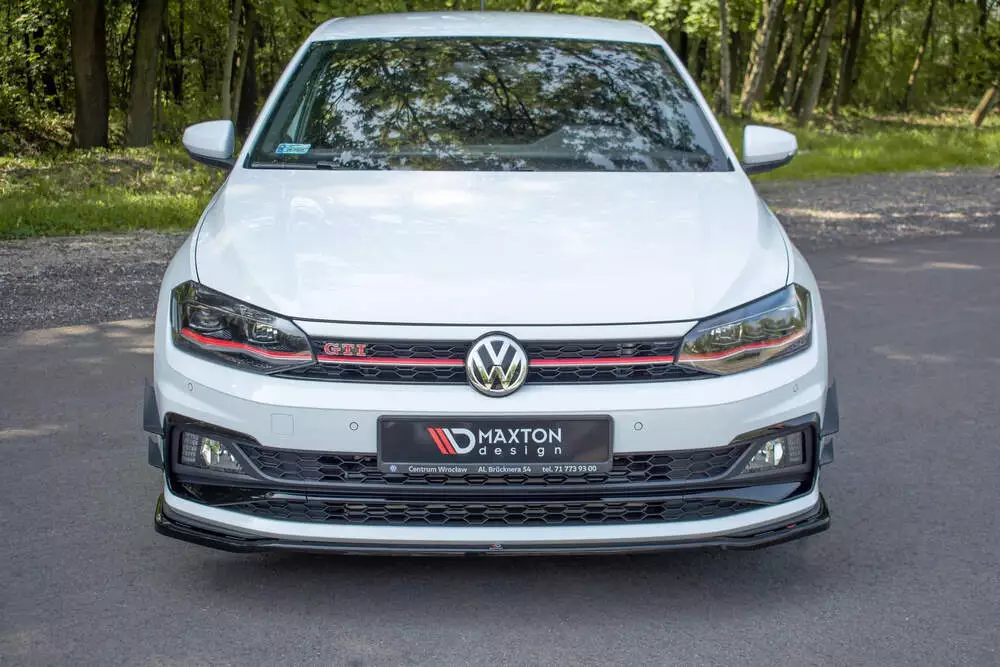 Front Bumper Wings (Canards) Volkswagen Polo Gti Mk6 - Image 4