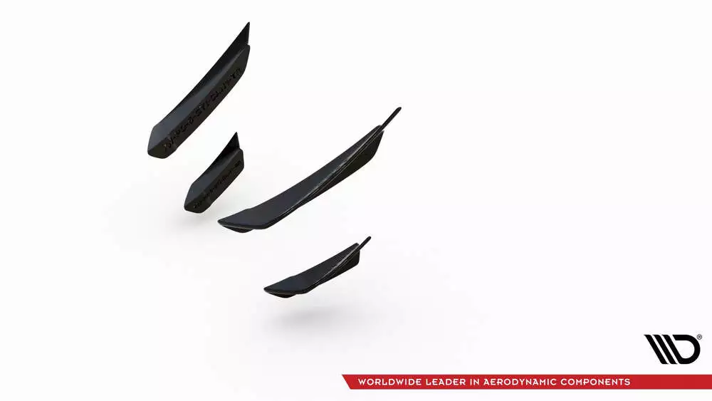 Front Bumper Wings (Canards) Volkswagen Polo Gti Mk6 - Image 6