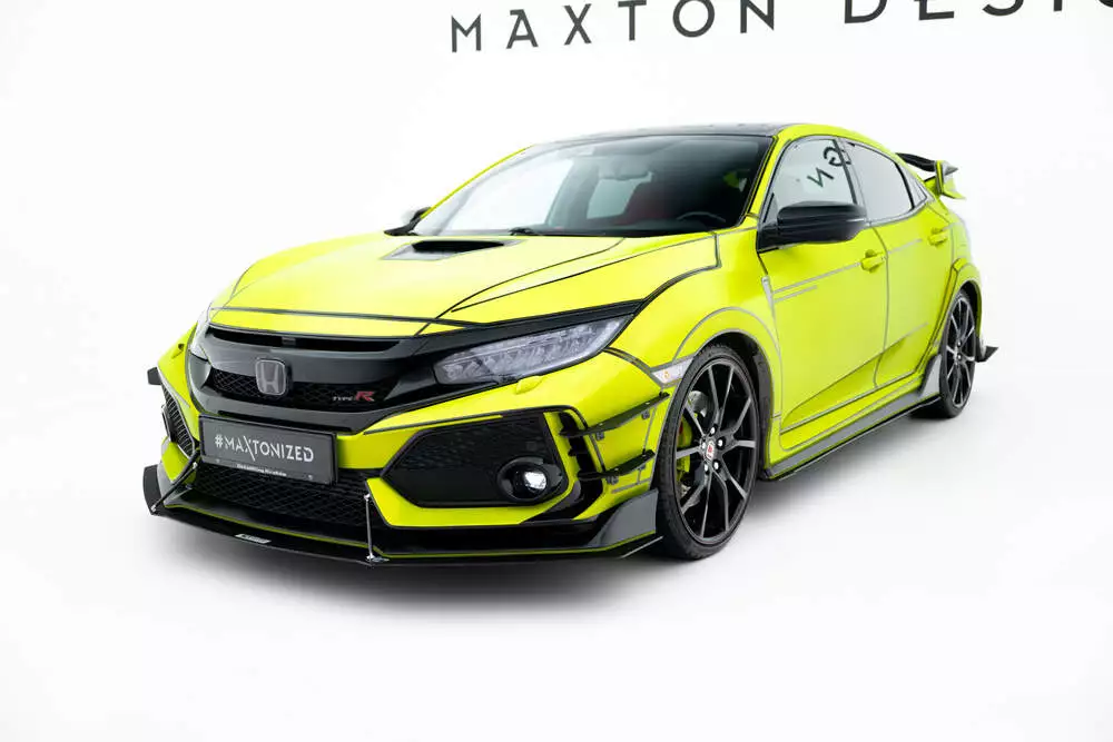 Front Racing Splitter V.1 Honda Civic Type-r Mk10 / Mk10 Facelift