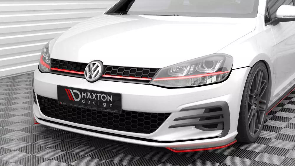 Front Side Splitters Volkswagen Golf Gti Mk7 Facelift