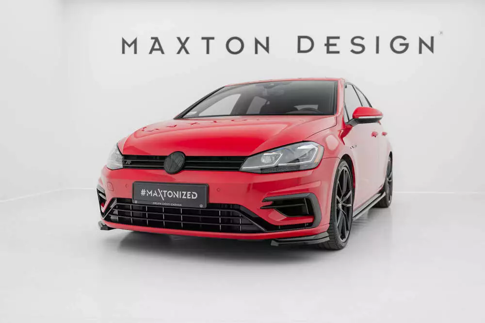 Front Side Splitters Volkswagen Golf R / R-line Mk7 Facelift