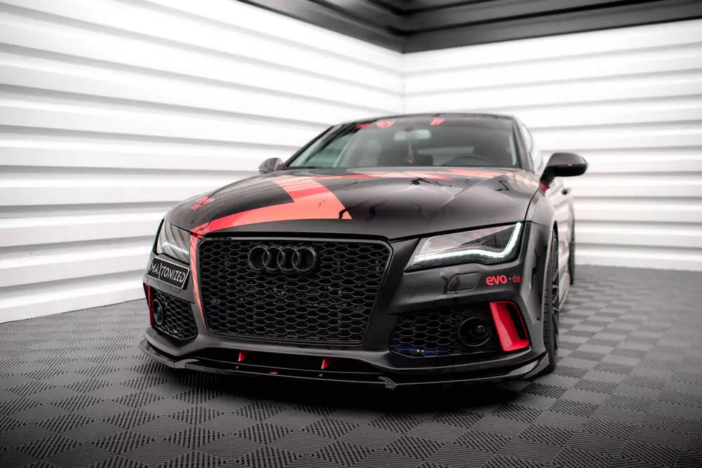 Front Splitter Audi A7 Rs7 Look C7