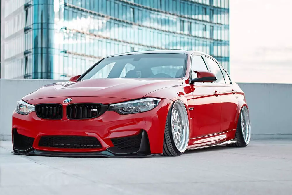 Front Splitter Bmw M3 F80 - Image 3