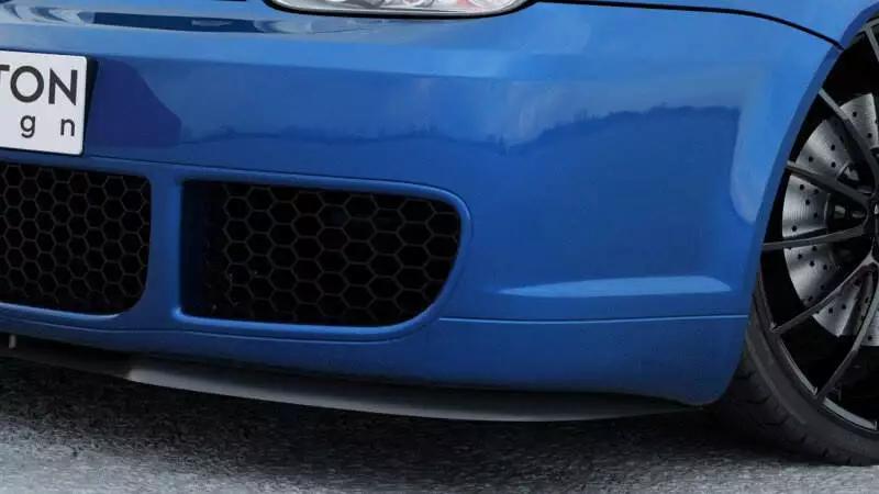 Front Splitter (Cupra Look) Vw Golf Iv R32 - Image 3