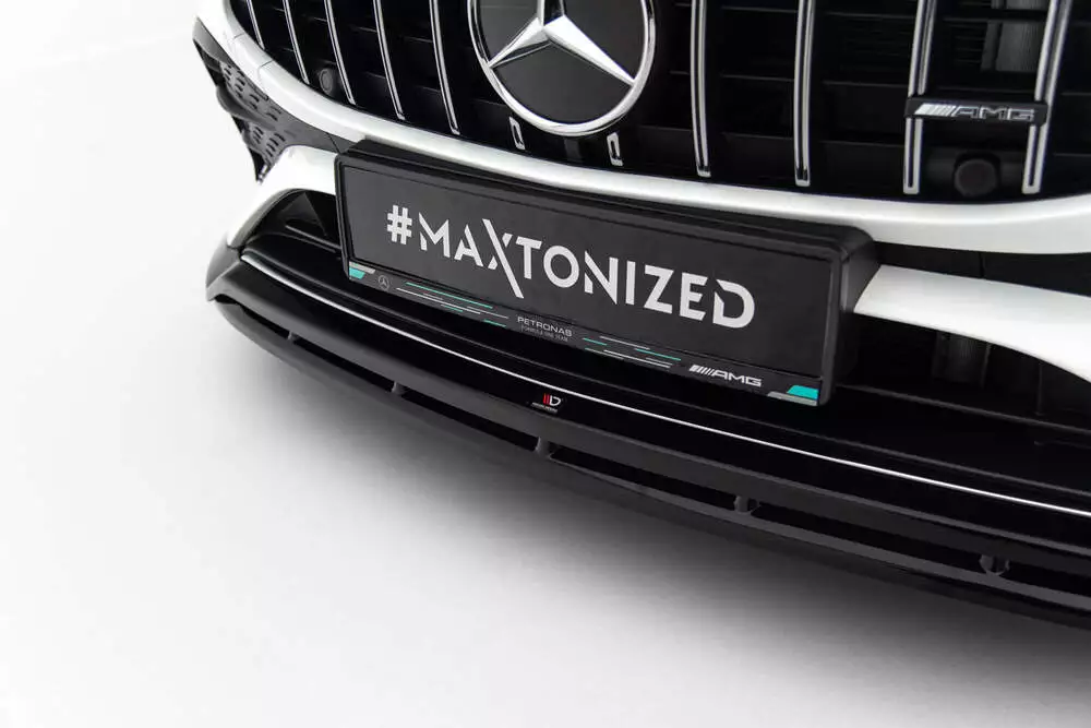Front Splitter Mercedes-amg Cla 35 Coupe / Shooting Brake C118 Facelift / X118 Facelift - Image 3