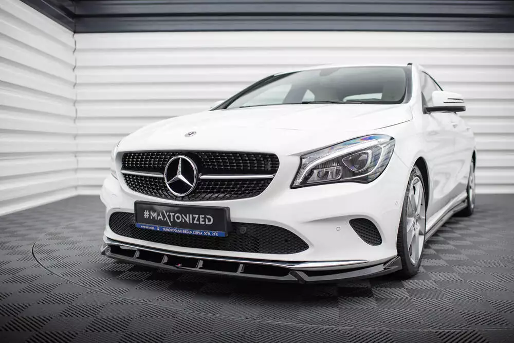 Front Splitter Mercedes-benz Cla C117 Facelift