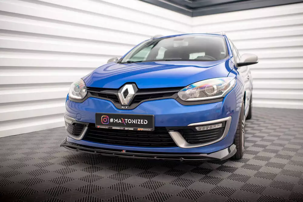 Front Splitter Renault Megane Gt Line Grandtour Mk3 Facelift