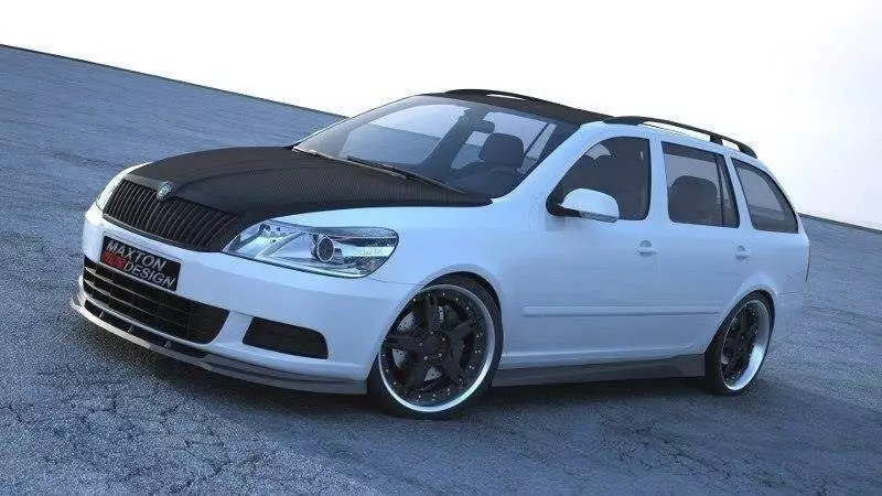 Front Splitter Skoda Octavia Mk2 Fl