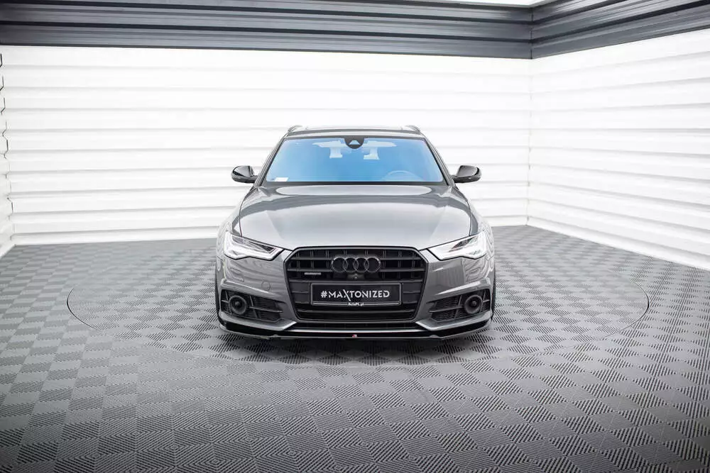 Front Splitter V.1 Audi A6 / A6 C7 S-line/ S6 C7 Facelift - Image 2