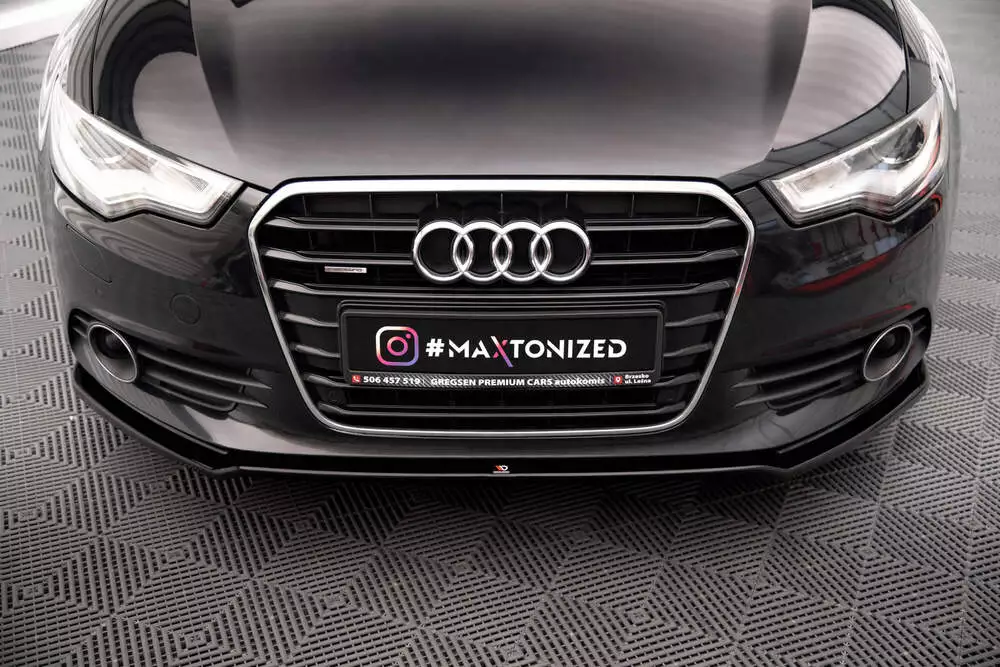 Front Splitter V.1 Audi A6 C7 - Image 2