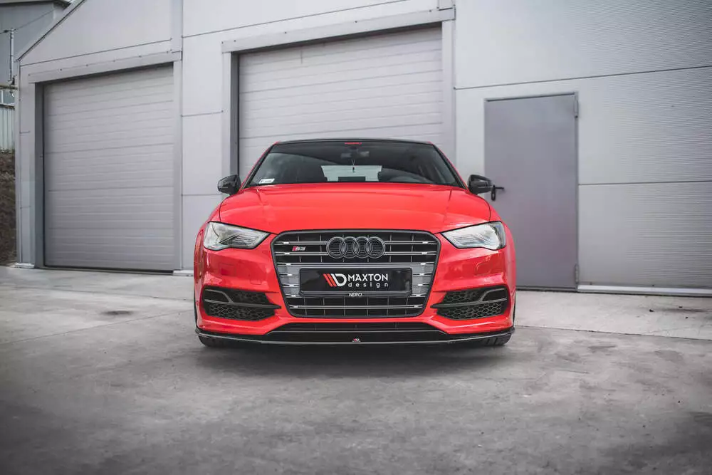 Front Splitter V.1 Audi S3 / A3 S-line 8v Sedan / Cabrio - Image 2