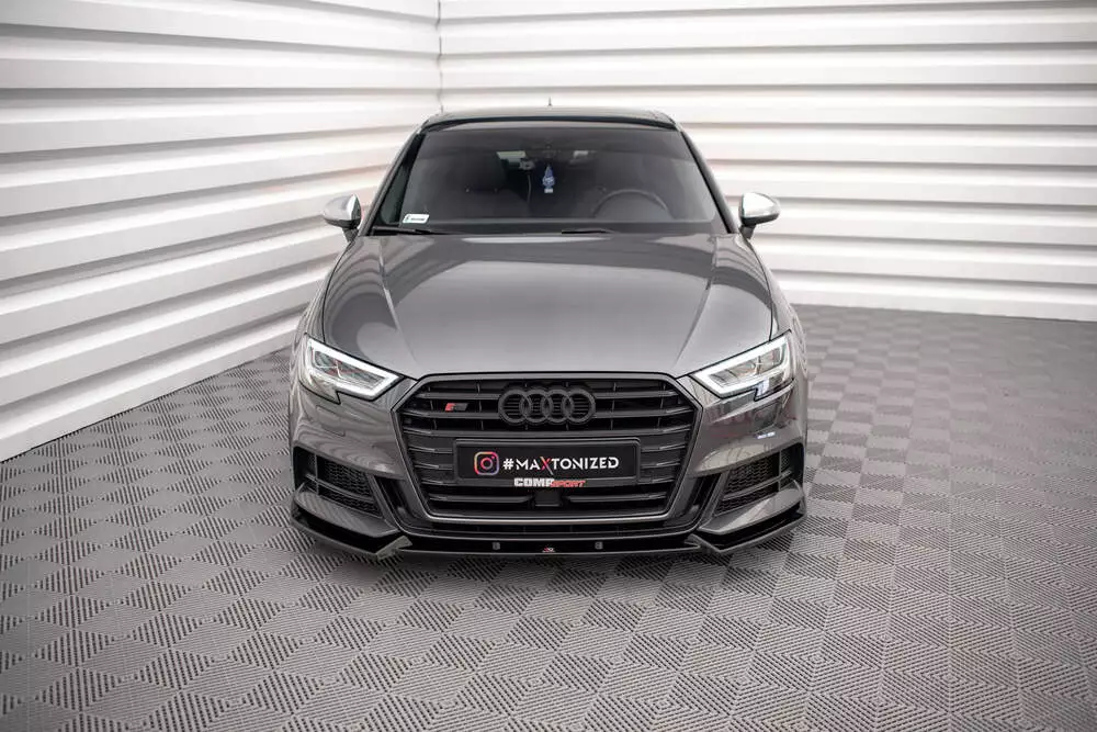 Front Splitter V.1 Audi S3 / A3 S-line Sportback 8v Facelift - Image 2