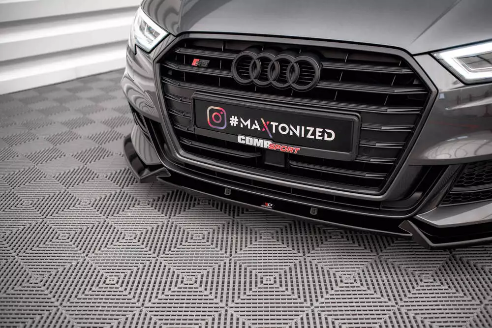 Front Splitter V.1 Audi S3 / A3 S-line Sportback 8v Facelift - Image 3