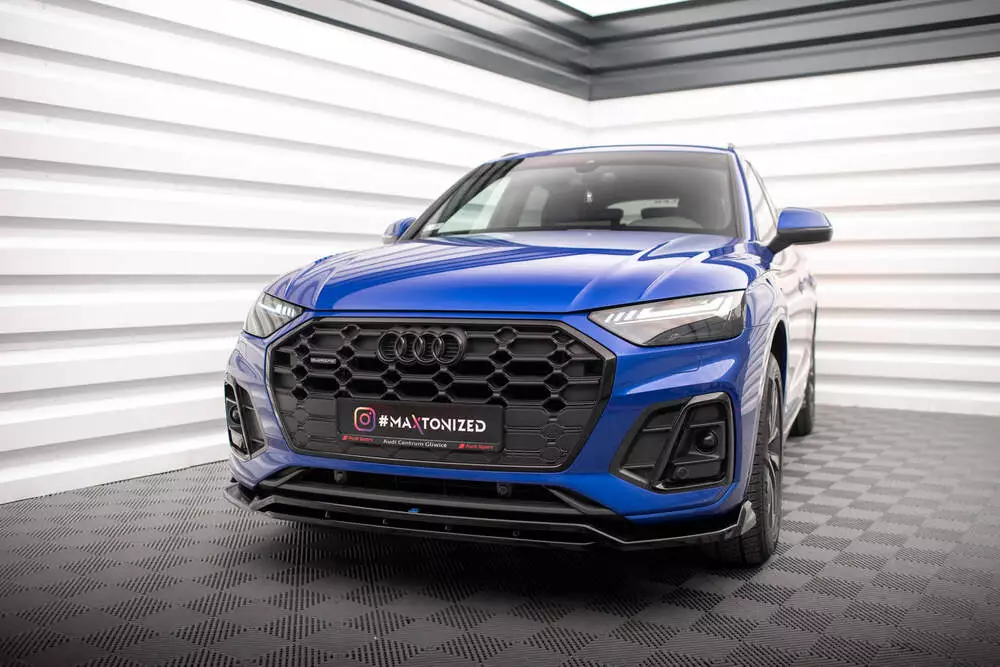 Front Splitter V.1 Audi Sq5 / Q5 S-line Suv / Sportback Mk2 Facelift