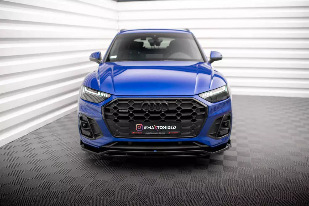 Front Splitter V.1 Audi Sq5 / Q5 S-line Suv / Sportback Mk2 Facelift - Image 2