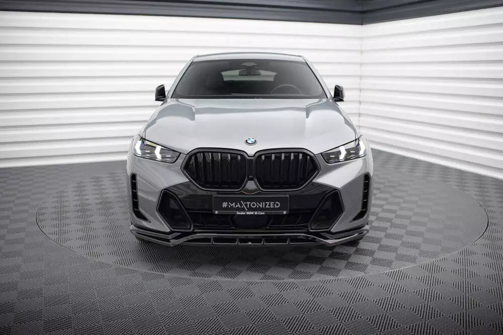 Front Splitter V.1 Bmw X6 M-pack G06 Facelift - Image 2
